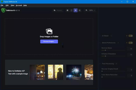 Topaz DeNoise AI破解便携版下载-Topaz DeNoise AI绿色便携版 v3.7.1