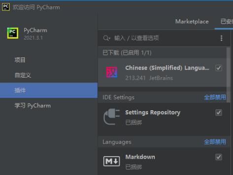 JetBrains中文语言包插件2022 v2.0