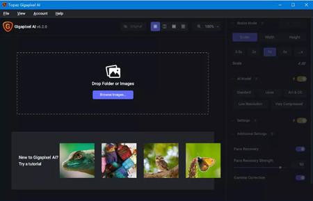 Topaz Gigapixel AI中文破解版下载-Topaz Gigapixel AI中文绿色版 v6.2.2